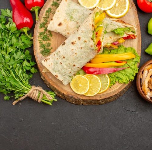 Ile kalorii ma tortilla z kurczakiem i warzywami