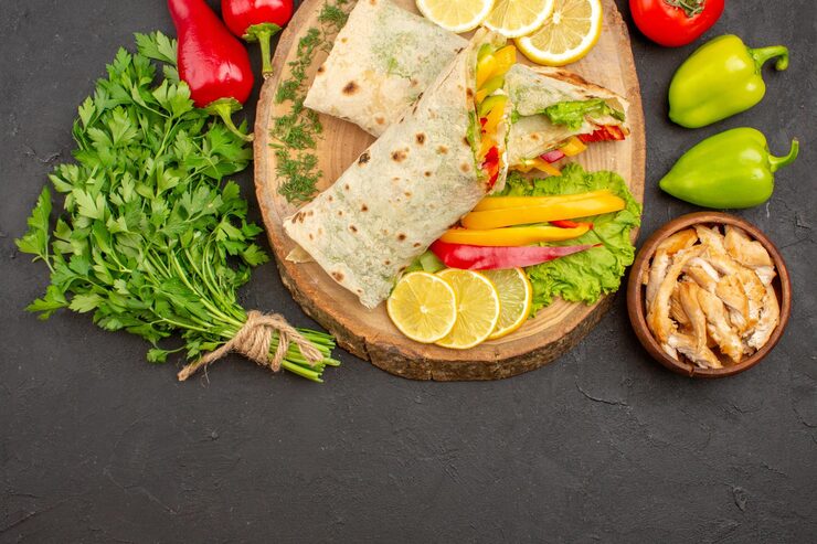Ile kalorii ma tortilla z kurczakiem i warzywami