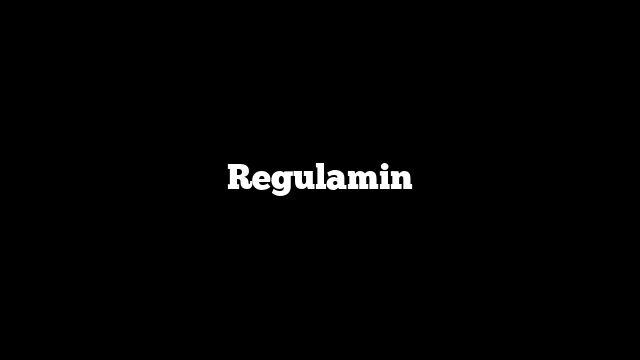 Regulamin